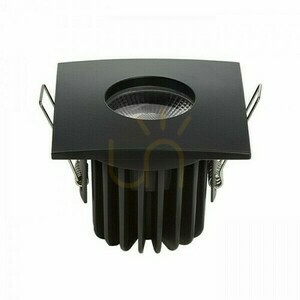 Süllyesztett lámpatest Waterboy Sq matt fekete 230 V Led 10 W 40° Ip65 3000 K small 3