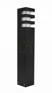 Kültéri postafény SU-MA RADO 2 BL fekete 50 cm alumínium LED 18W small 0