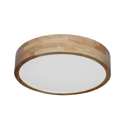 Jelölje be Plafon Italux Norton LED fehér fa 40 cm 24W dimmelhető PLF-73827-3KS4KS65K-WO