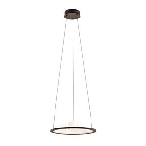 Függőlámpa Italux Baret LED barna 40 cm 26W PND-58038-26W-3K small 0