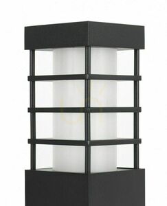 Kültéri postafény SU-MA RADO II 2 BL fekete 50 cm E27 18W small 1