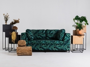 PALMUS METÁL edény 60x35x35 - tölgy(3395), fekete small 2