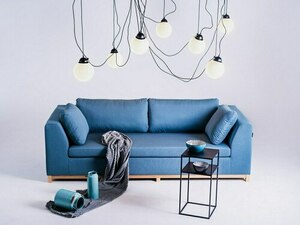 GLASS M 1 függőlámpa - fekete small 2