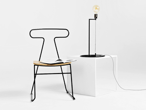 STRANG TABLE asztali lámpa - fekete small 1