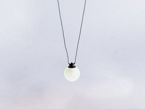GLASS HANGMAN 1 függőlámpa - fekete small 3
