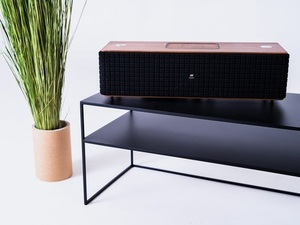 CustomForm SENSO FLOWER METAL 120x45 P TV-állvány – fekete RAL 9005 small 1