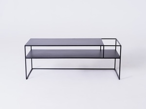 CustomForm SENSO FLOWER METAL 120x45 P TV-állvány – fekete RAL 9005 small 0