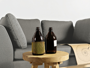 AMBIENT WOOD kétszemélyes kanapé CustomForm kvarc ML84, natúr bükk 171 cm small 1