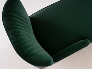CustomForm HARRY L heverő Avocado RV38 kárpittal és natúr fával small 2