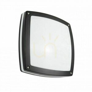 Kültéri fali lámpa SU-MA NEX fekete 30x30 cm E27 20W 91022-BL small 0