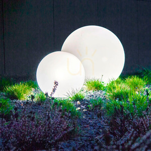 Fehér dekoratív kerti gömb LUNA BALL 25 cm – LED E27, PREMIUM, UV-álló small 6