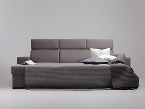 CustomForm ATLANTICA sarokkanapé ágyfunkcióval, jobbos – tintakék (et80), dió pácolt bükk, fekvőfelület 220x120 cm small 2
