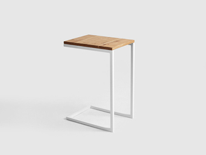 LUPE SOLID WOOD 30 asztal - tölgy, fehér small 3