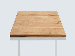 LUPE SOLID WOOD 30 asztal - tölgy, fehér small 4