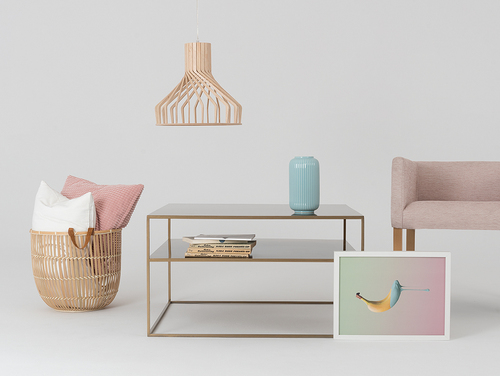 Jelölje be TENSIO 2 FLOOR METÁL Kávéasztal 100x60 - arany