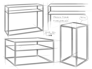 TENSIO METÁL konzol 100x35 - fekete 5 TENSIO METÁL konzol 100x35 - fekete small 5