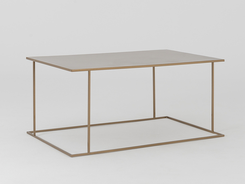 Jelölje be WALT METAL dohányzóasztal 100x60 - arany