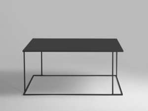 WALT METAL dohányzóasztal 100x100 - fekete small 3