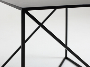 MEMO METAL 50 asztal - fekete small 4