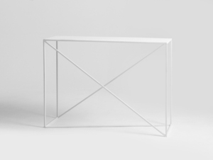 MEMO METAL 100 konzol - fehér small 3