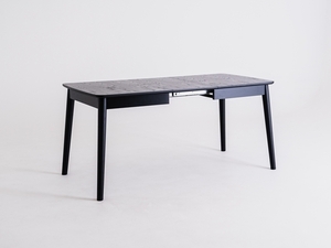 CustomForm ANTON BLACK bővíthető étkezőasztal 120–200 × 80 cm, fekete small 3