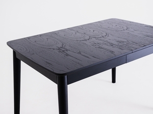 CustomForm ANTON BLACK bővíthető étkezőasztal 120–200 × 80 cm, fekete small 4