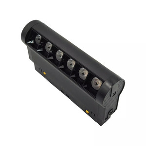 Rotater 6W mágneses vonalú forgó spotlámpa LED LED fekete TLV-11-06 small 3