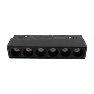 Stip Smart 6W-os mágneses vonalas LED-es spotlámpa fekete TLV-10-06TU small 1