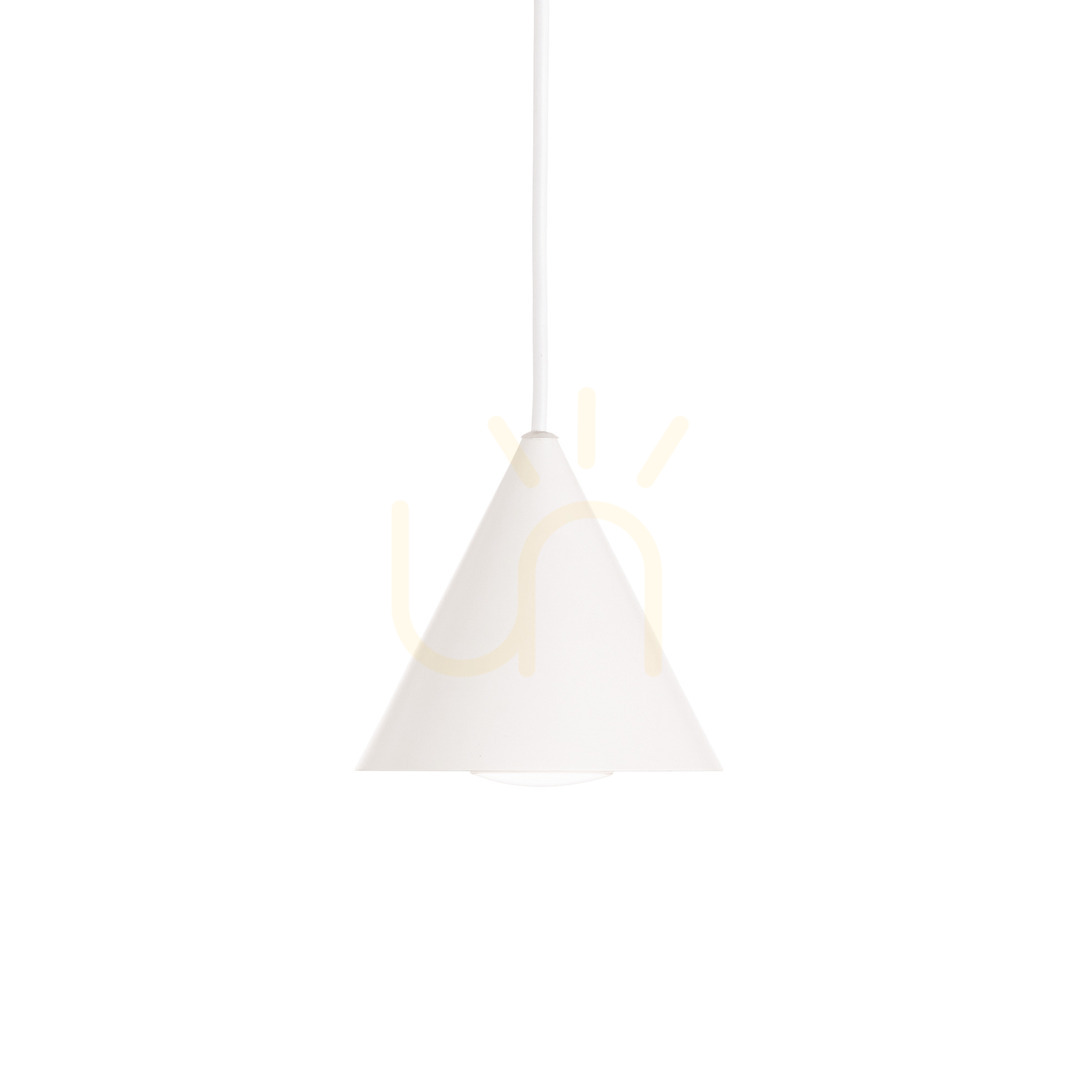 Előnézet Függőlámpa Ideallux A-LINE SP1 D13 fehér fém GU10 232690 Függőlámpa Ideallux A-LINE SP1 D13 fehér fém GU10 232690