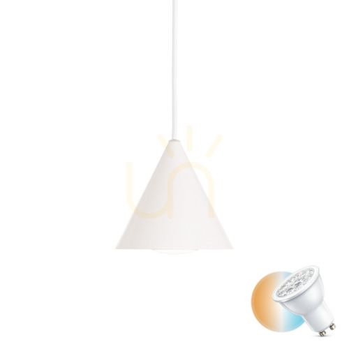 Jelölje be Függőlámpa Ideallux A-LINE SP1 D13 fehér fém GU10 232690