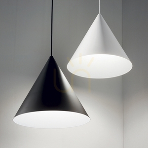 Függőlámpa Ideallux A-LINE SP1 D30 NERO fekete fém 30 cm 232744 small 1