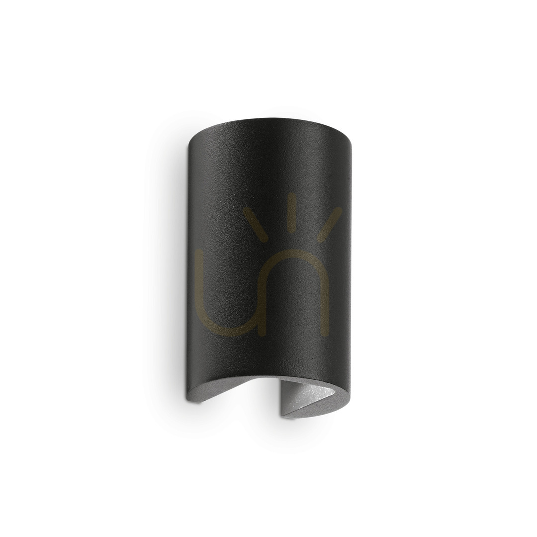 Jelölje be Kültéri fali lámpa Ideallux APOLLO AP fekete LED 6W 137391 Kültéri fali lámpa Ideallux APOLLO AP fekete LED 6W 137391