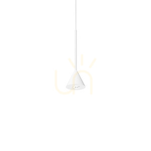 Függőlámpa Ideallux Archimede SP Cono Bianco fehér LED 4W 310596 small 0