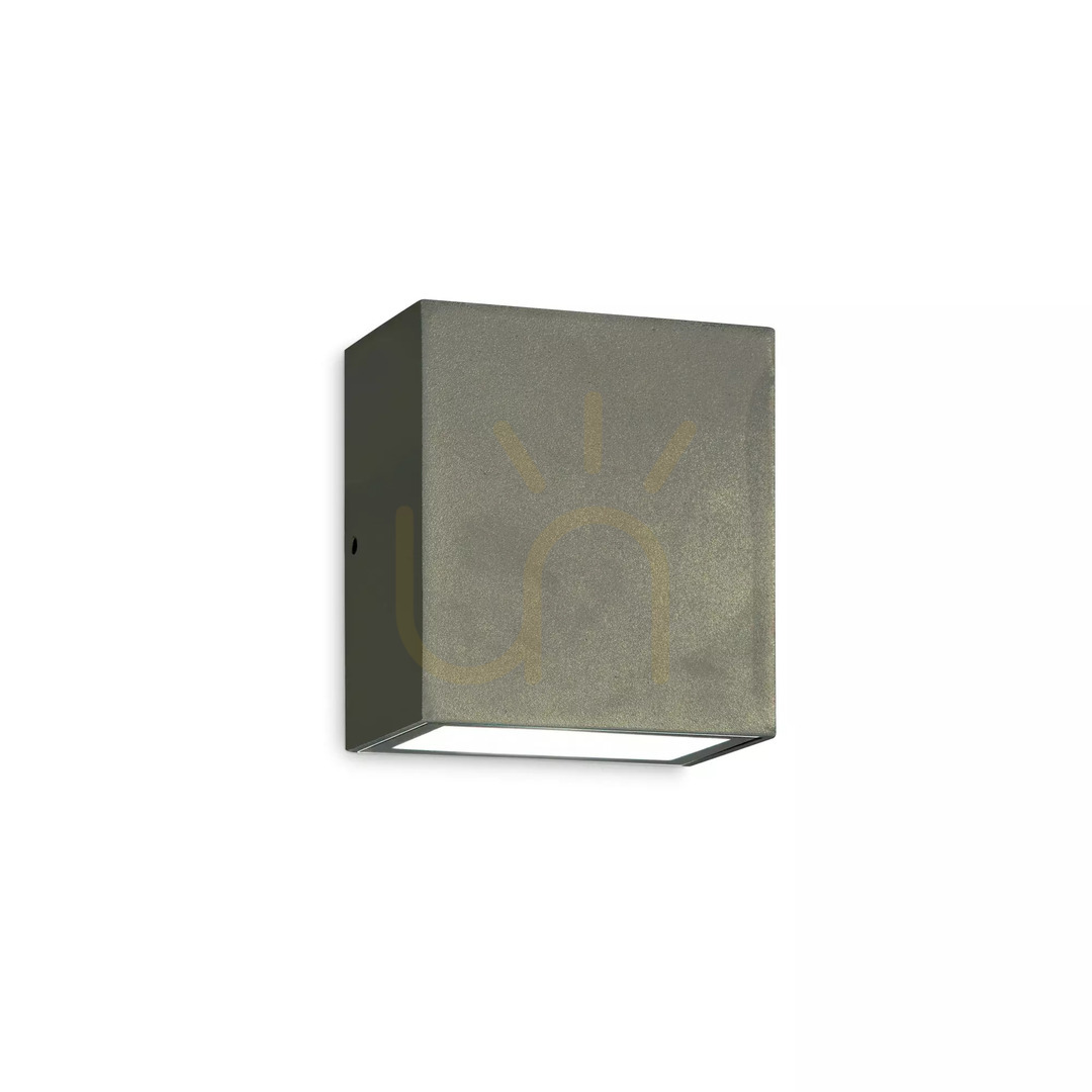 Kilátás Kültéri fali lámpa Ideallux ARGO AP2 antracit 11W 4000K 268293 Kültéri fali lámpa Ideallux ARGO AP2 antracit 11W 4000K 268293