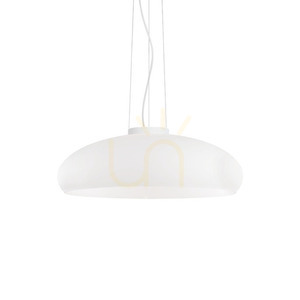 Függőlámpa Ideallux ARIA SP1 fehér savmart üveg 49,5 cm 059679 0 Függőlámpa Ideallux ARIA SP1 fehér savmart üveg 49,5 cm 059679 small 0