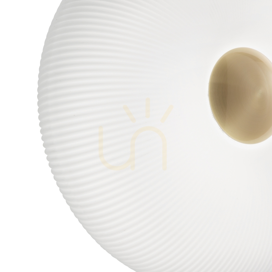 Kilátás Plafon Ideallux ARIZONA PL3 fehér üveg mennyezeti lámpa 40 cm 214504 Plafon Ideallux ARIZONA PL3 fehér üveg mennyezeti lámpa 40 cm 214504