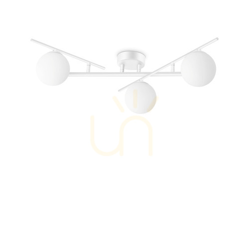 Jelölje be Plafon lámpa Ideallux Atlas PL3 Bianco fehér 3xG9 328201
