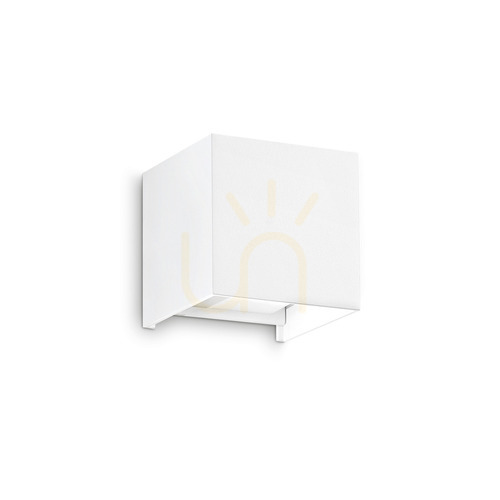 Jelölje be Kültéri fali lámpa Ideallux ATOM AP D10 BIANCO fehér LED 12W 313436