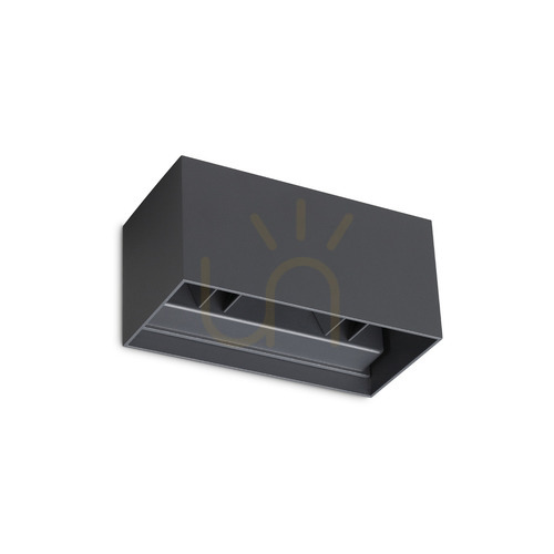 Jelölje be Kültéri fali lámpa Ideallux ATOM AP D20 antracit LED 20 cm 313412