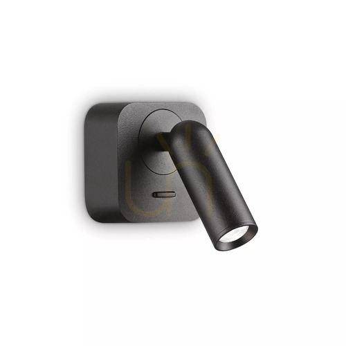 Jelölje be Fali lámpa Ideallux BEAN AP SQUARE NERO fekete LED 3W 260655