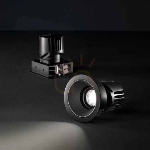 Jelölje be Kerek lámpakeret Ideallux BENTO Frame Round Single fekete 10,7 cm 287881