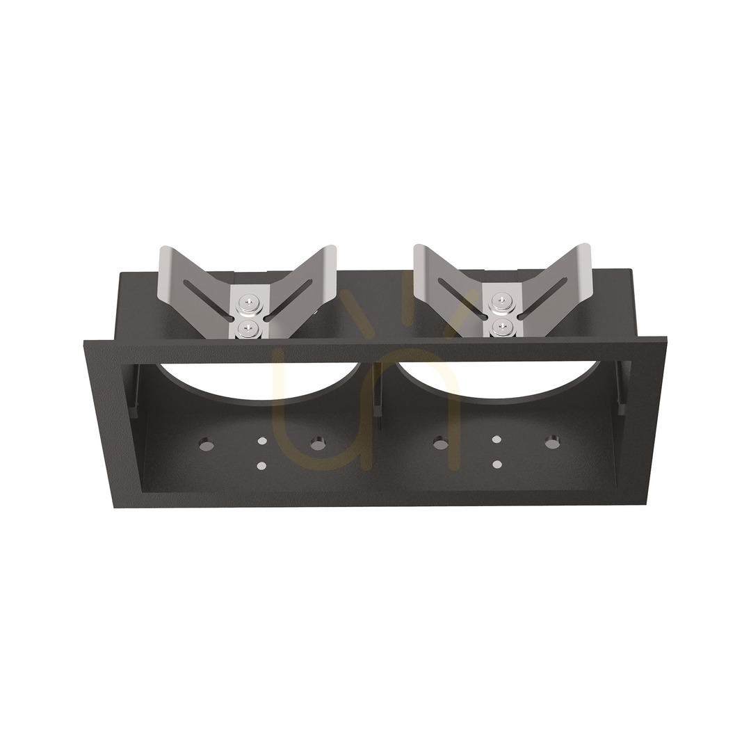 Jelölje be Lámpakeret Ideallux BENTO Square Twin fekete 280233 Lámpakeret Ideallux BENTO Square Twin fekete 280233