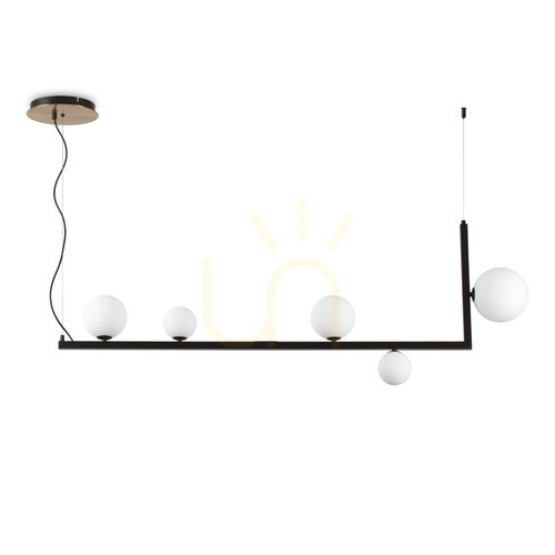 Jelölje be Függőlámpa Ideallux BIRDS SP5 fekete 5xG9 273648