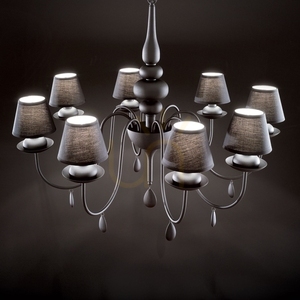 Függőlámpa Ideallux BLANCHE SP8 BIANCO fehér 8xE14 035574 small 3