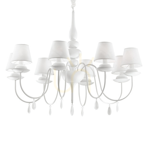 Jelölje be Függőlámpa Ideallux BLANCHE SP8 BIANCO fehér 8xE14 035574