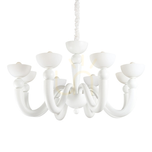 Jelölje be Függőlámpa Ideallux Bon Bon SP8 Bianco fehér 8xE14 094007