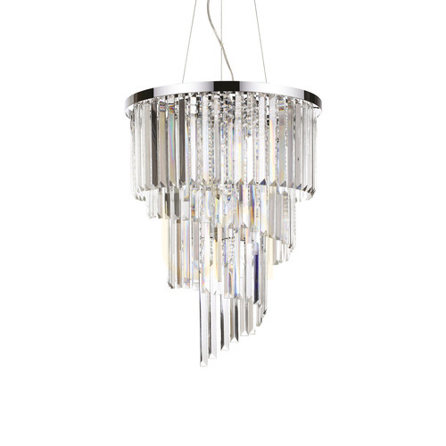 Jelölje be Függőlámpa Ideallux Carlton SP12 Cromo króm kristály 12xE14 166247