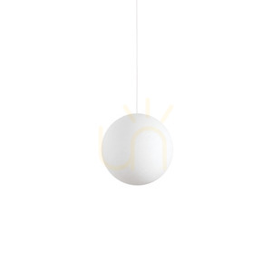 Függőlámpa Ideallux Carta SP1 D30 fehér 30 cm E27 226026