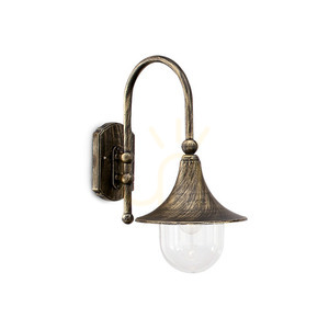 Kültéri fali lámpa Ideallux CIMA AP1 NERO fekete E27 1x52W 024134 0 Kültéri fali lámpa Ideallux CIMA AP1 NERO fekete E27 1x52W 024134 small 0