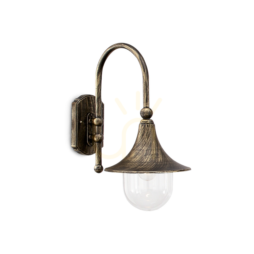 Jelölje be Kültéri fali lámpa Ideallux CIMA AP1 NERO fekete E27 1x52W 024134 Kültéri fali lámpa Ideallux CIMA AP1 NERO fekete E27 1x52W 024134